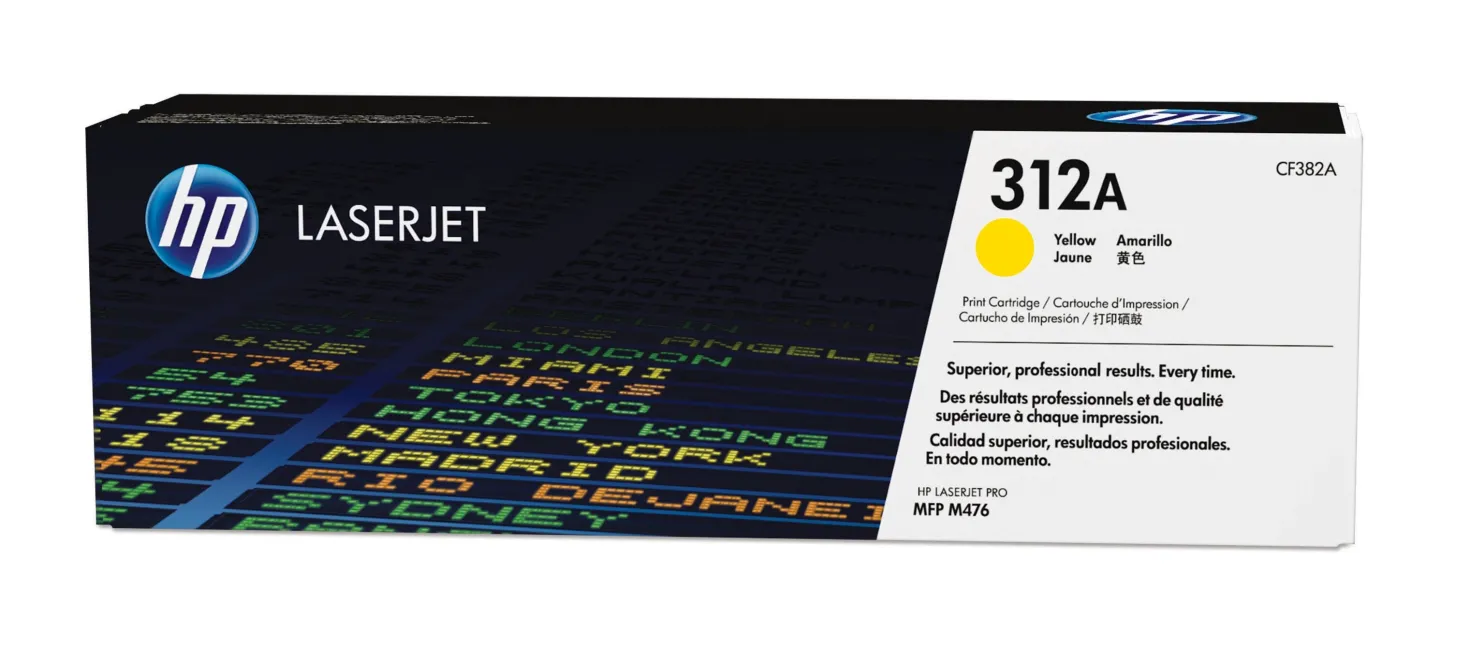 Lasertoner HP CF382A/312A gul