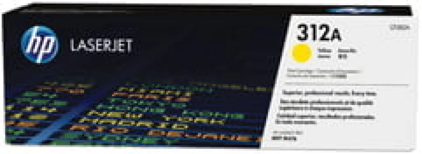 Lasertoner HP CF382A/312A gul