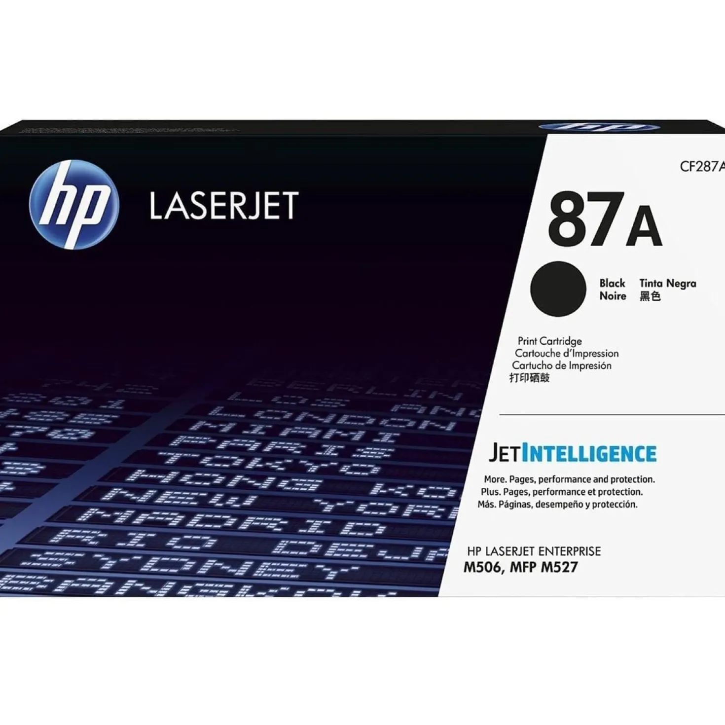 Lasertoner HP CF287A 87A 9K svart
