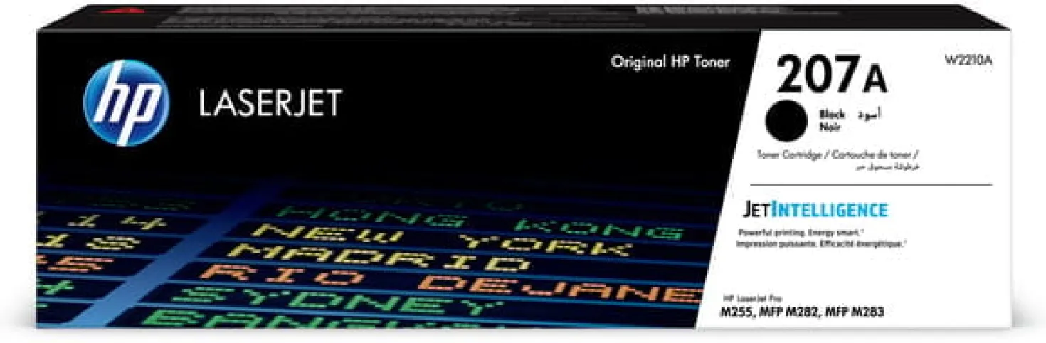 Lasertoner HP Color LaserJet Pro 207A svart