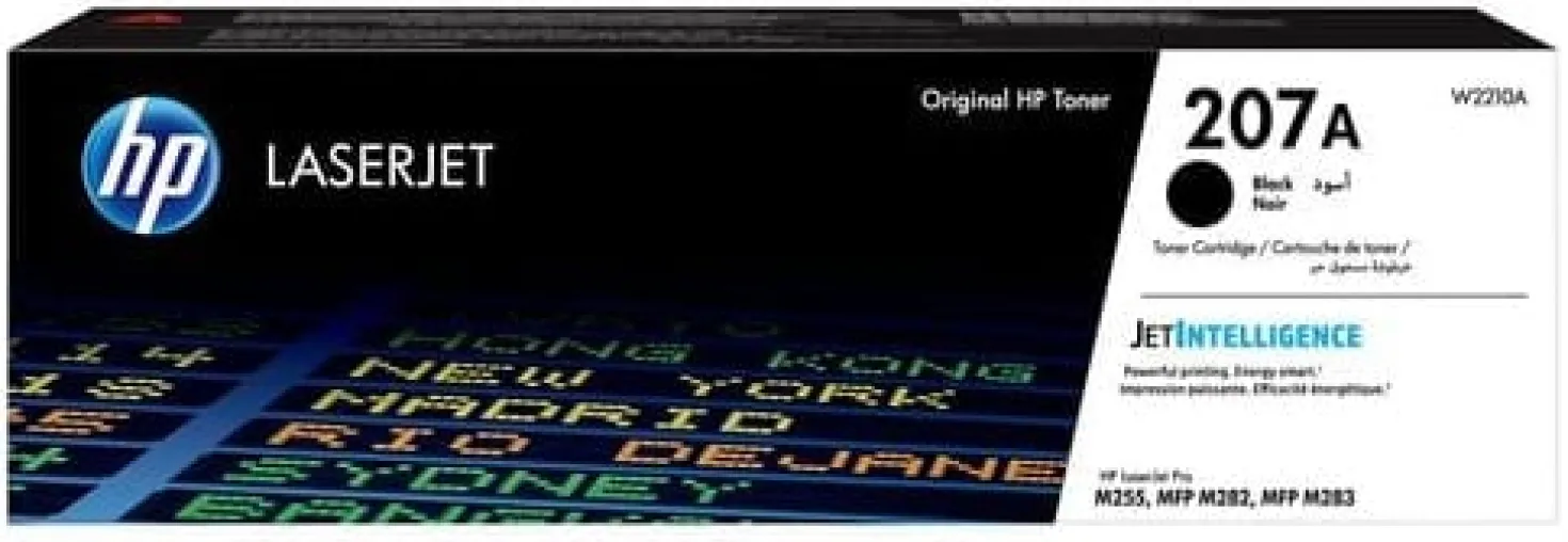 Lasertoner HP Color LaserJet Pro 207A svart