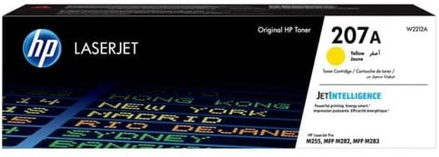 Lasertoner HP Color LaserJet Pro 207A gul