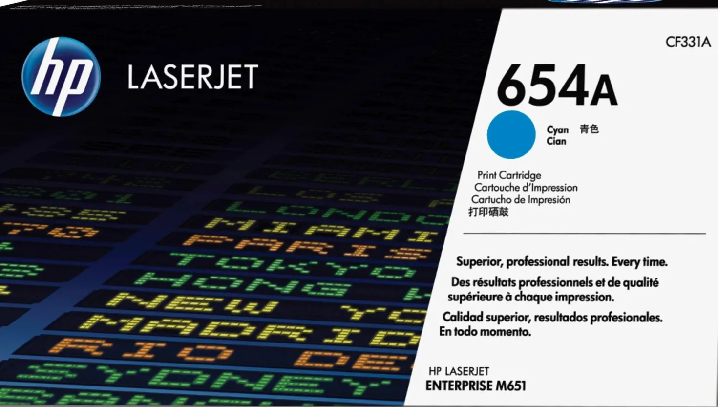 Lasertoner HP cyan