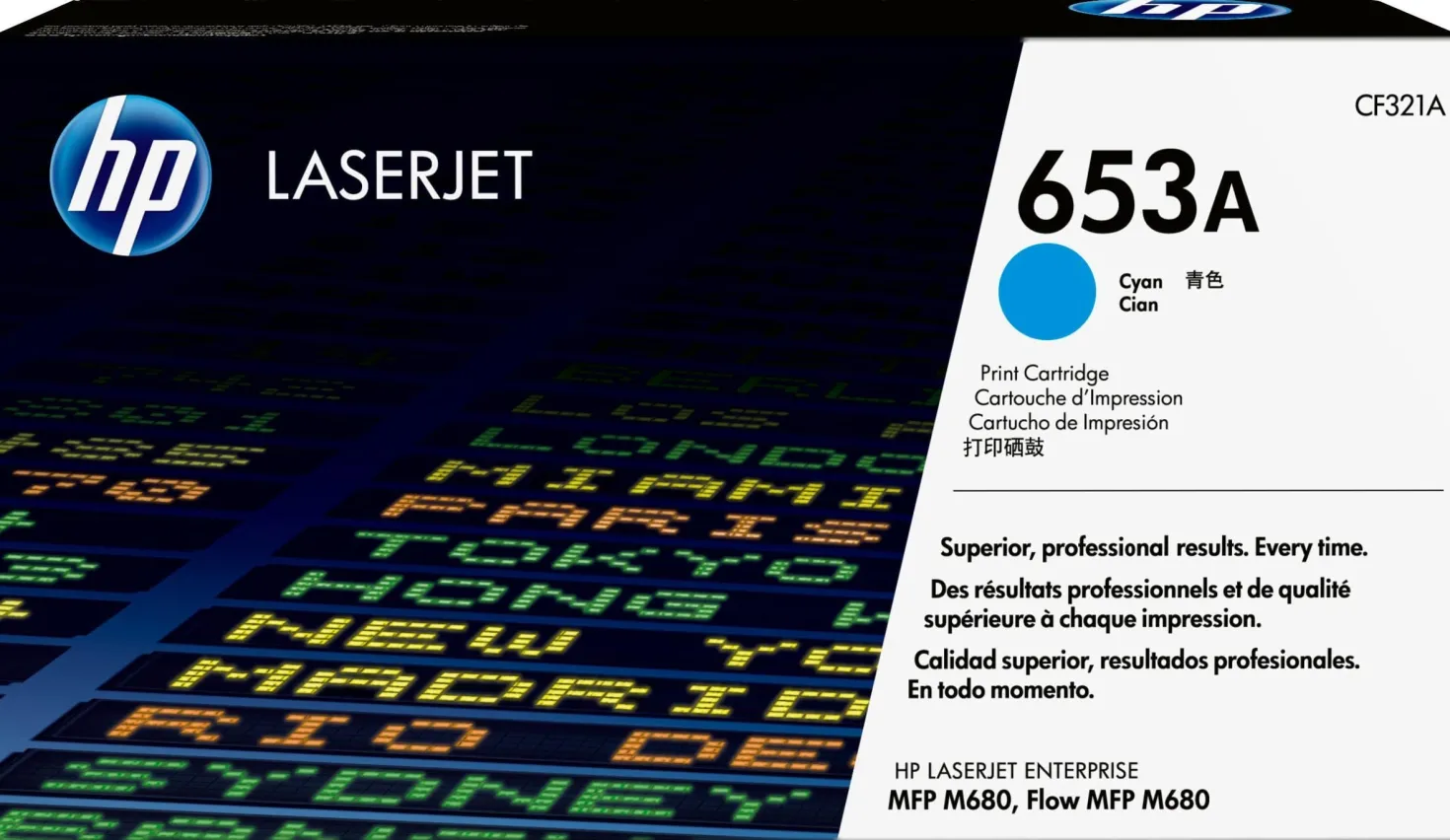 Lasertoner HP cyan