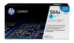 Lasertoner HP no 504A CE251A cyan