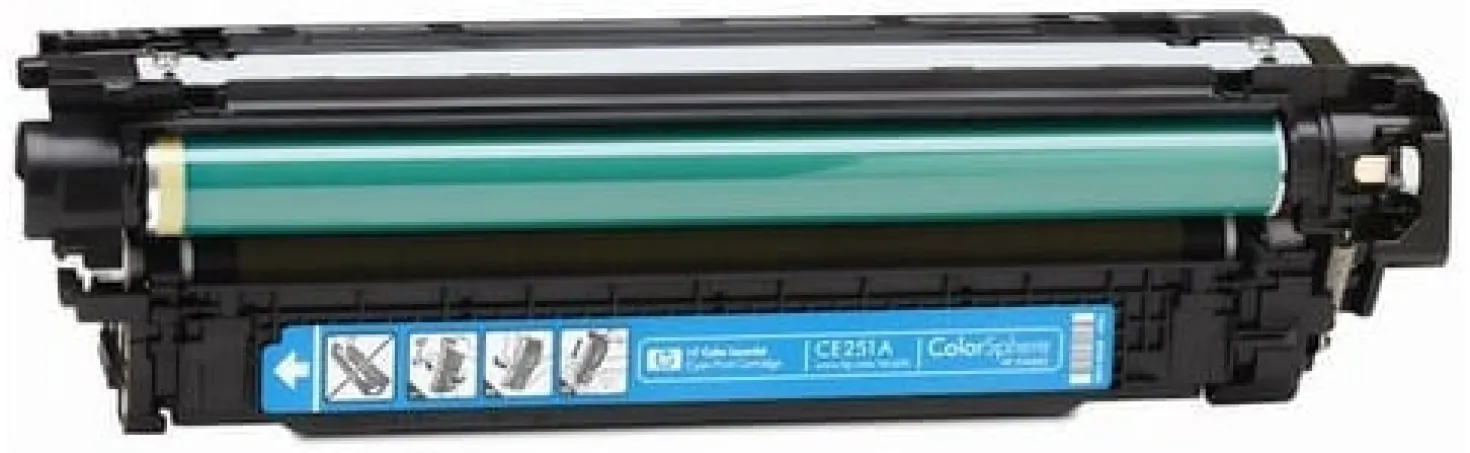Lasertoner HP no 504A CE251A cyan