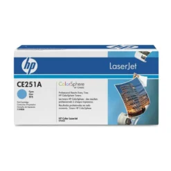 Lasertoner HP no 504A CE251A cyan