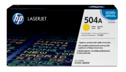 Lasertoner HP no 504A CE252A gul