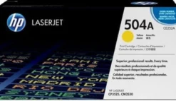 Lasertoner HP no 504A CE252A gul