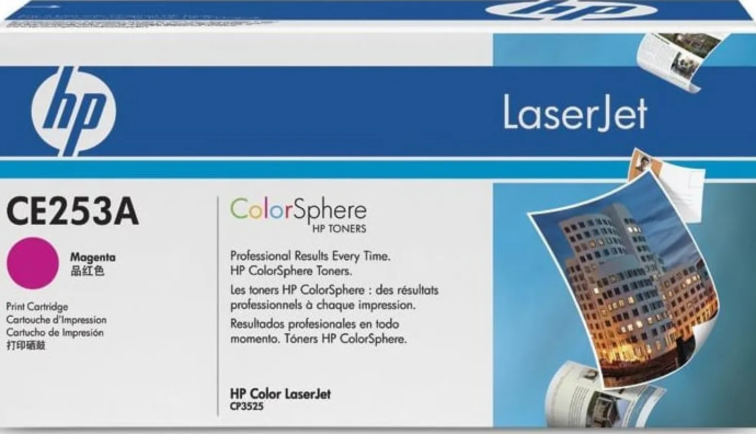 Lasertoner HP no 504A CE253A magenta