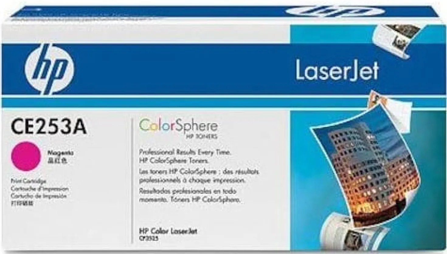 Lasertoner HP no 504A CE253A magenta