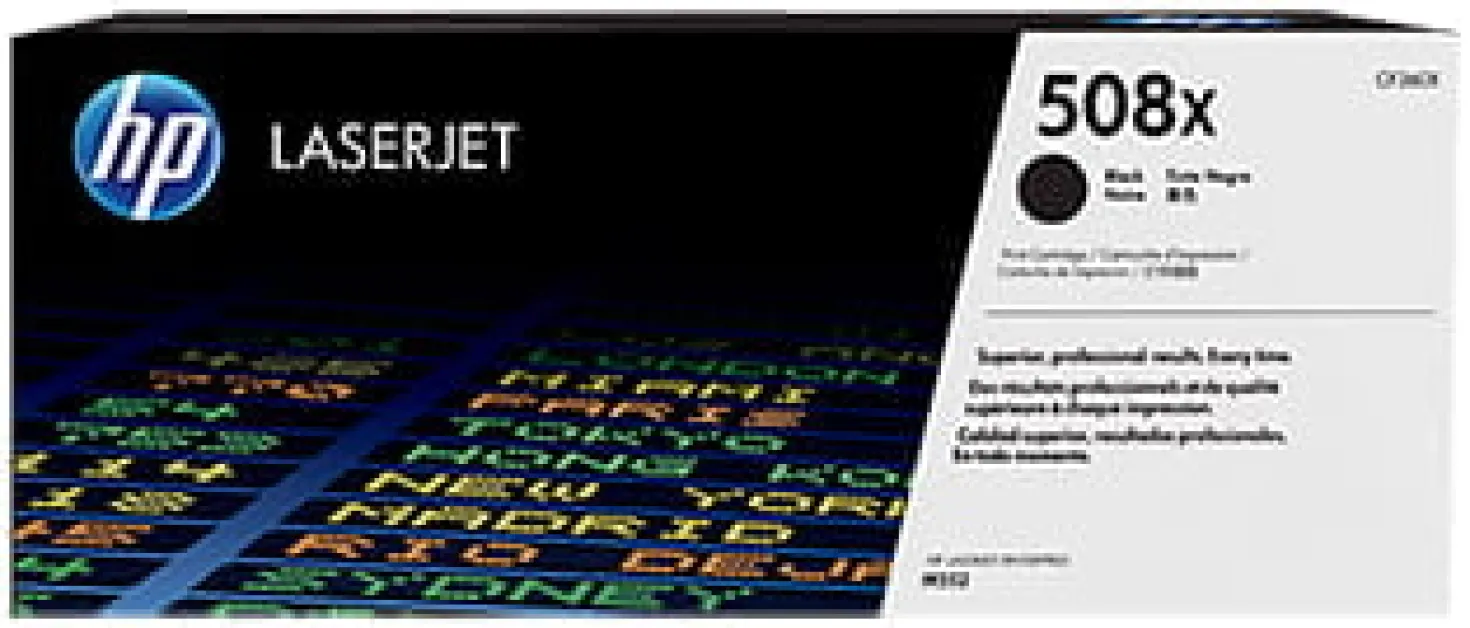 Lasertoner HP 508X CF360X svart