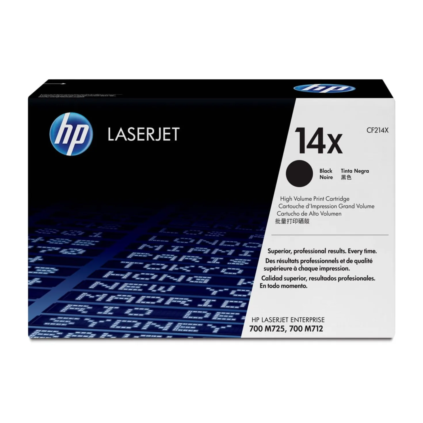 Lasertoner HP 14X Svart