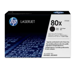 Lasertoner HP 80X svart