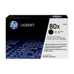 Lasertoner HP 80X svart