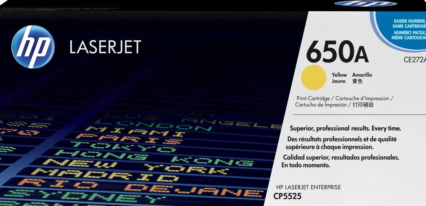 Lasertoner Hp Yellow Lj cp55/25