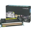 Lasertoner Lexmark C746/C748 gul