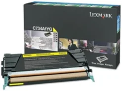 Lasertoner Lexmark C746/C748 gul