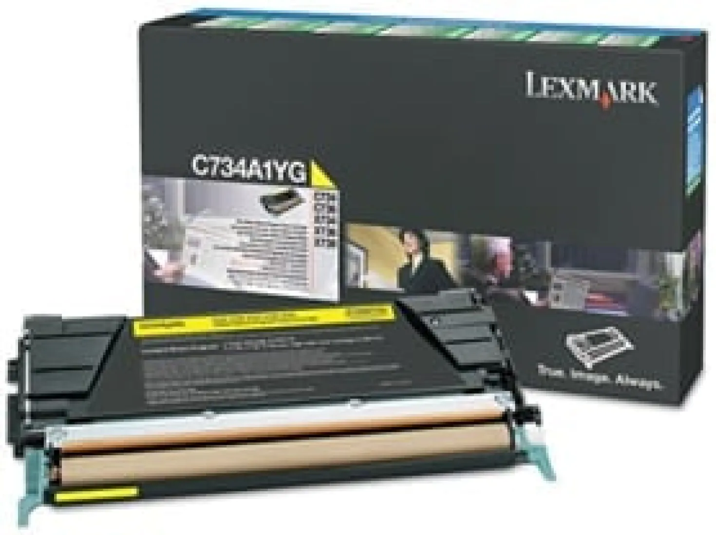 Lasertoner Lexmark C746/C748 gul
