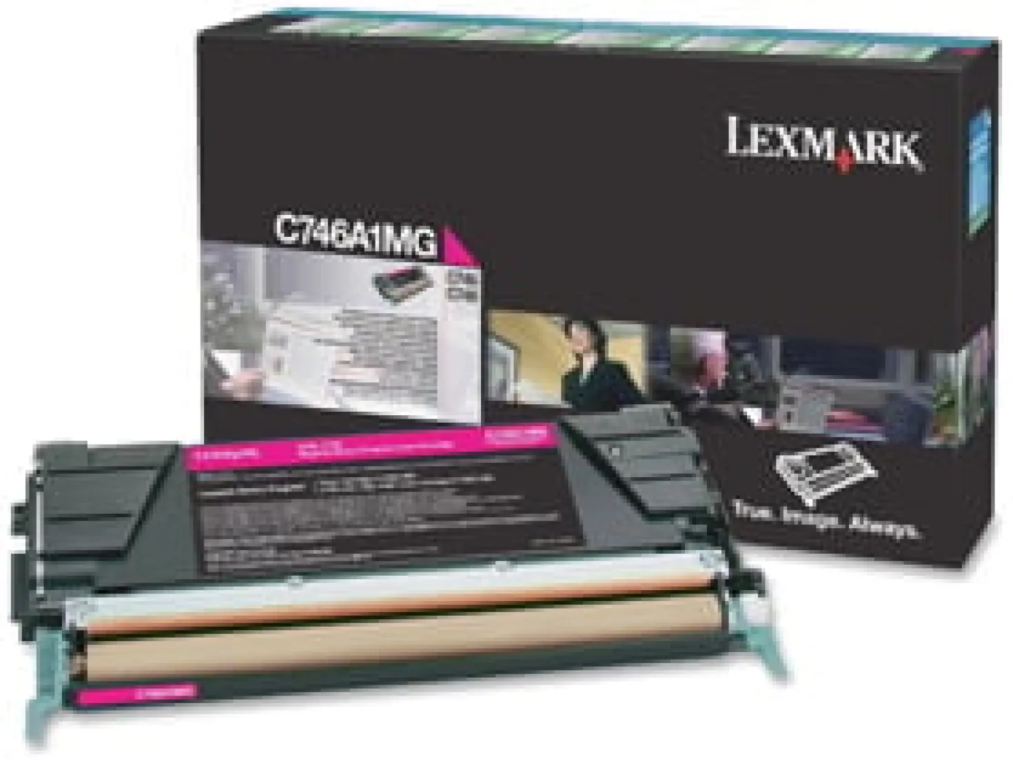 Lasertoner Lexmark C746/C748 magenta
