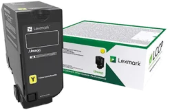 Lasertoner Lexmark CS727/CX727/CS728 gul (Return)