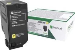 Lasertoner Lexmark CS727/CX727/CS728 gul (Return)