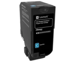 Lasertoner Lexmark CS720 cyan (return)