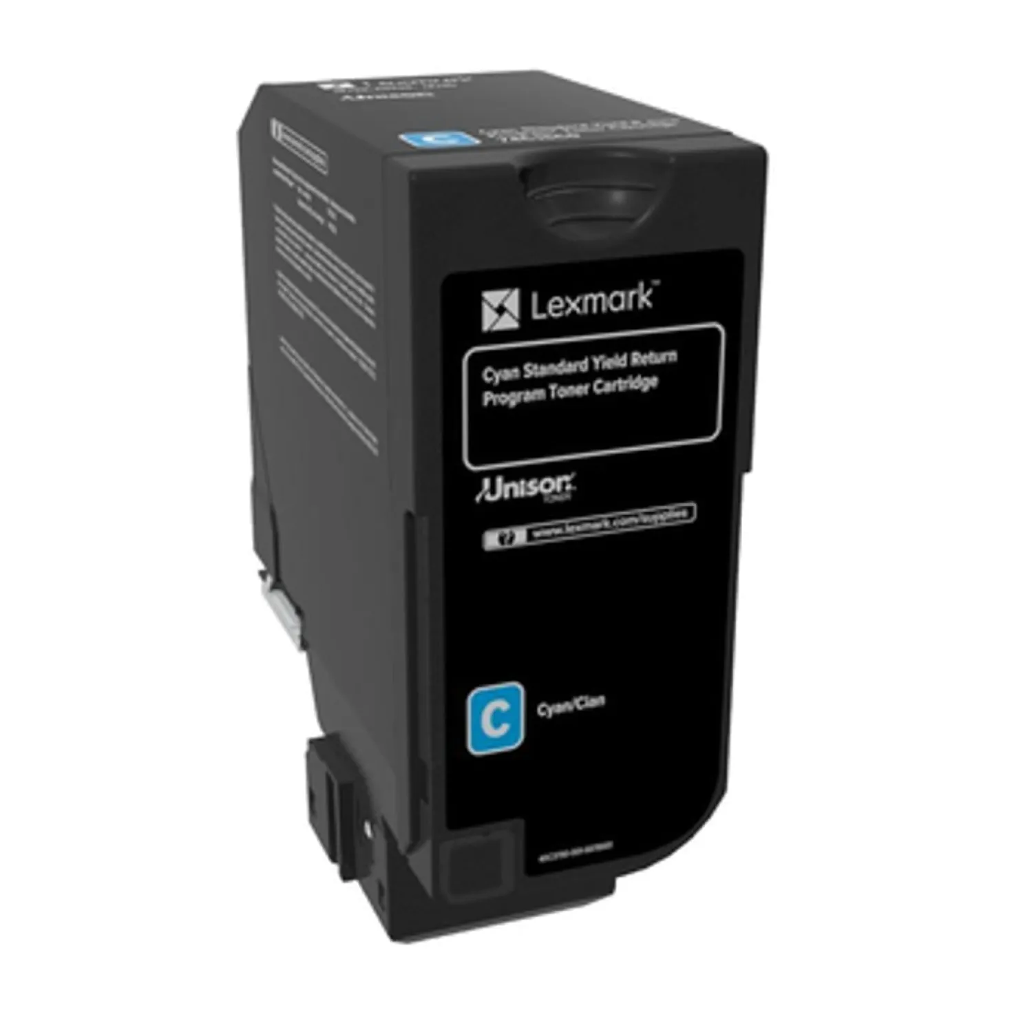 Lasertoner Lexmark CS720 cyan (return)