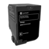 Lasertoner Lexmark CS720 svart (return)