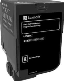 Lasertoner Lexmark CS720 svart (return)