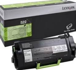 Lasertoner Lexmark svart 522
