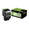 Lasertoner Lexmark svart cx310/cx/410/cx510, 1sid