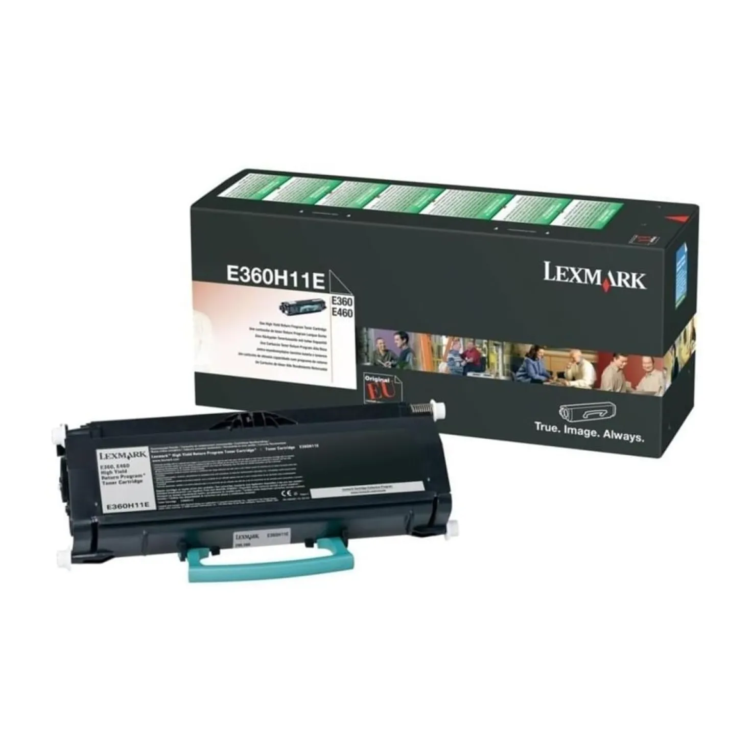 Lasertoner Lexmark Svart Return Program High Yield