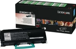 Lasertoner Lexmark Svart Return Program High Yield