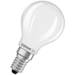 LED-lampa Osram E14 Klot 3.4W 470lm, 2700K varmvit, matt