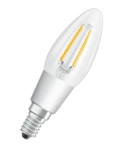 LED-lampa Osram GLOWdim E14 Kronljus Dimbar, 4W, 470lm, 2700K