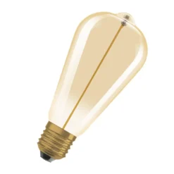 LED-lampa Osram Vintage 1906 E27, 2.2W 120lm 2700K, guld