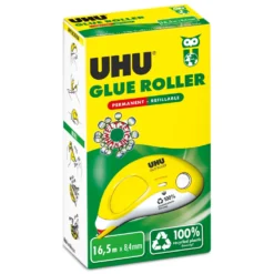 Limroller UHU Permanent, påfyllningsbar, 8,4mm x 16,5m