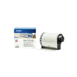 Löpande etikett Brother DK-22246, 103mm x 30,48m, vit