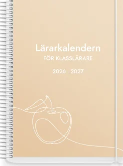 Lärarkalender Burde Klasslärare 1256, läsår 26/27, FSC