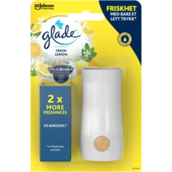 Luftfräschare Glade Touch&Fresh Lemon Holder, citrusdoft, 12 ml