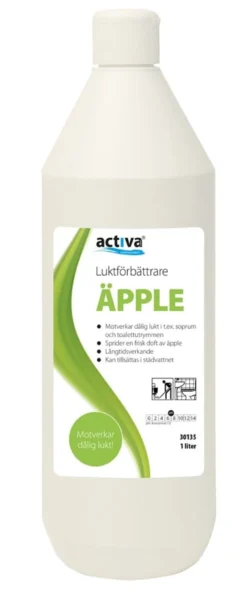 Luktförbättrare Activa Äpple, biologiskt nedbrytbar, 1 liter