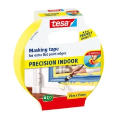 Maskeringstejp Tesa Precision Indoor, 25 mm x 25 m