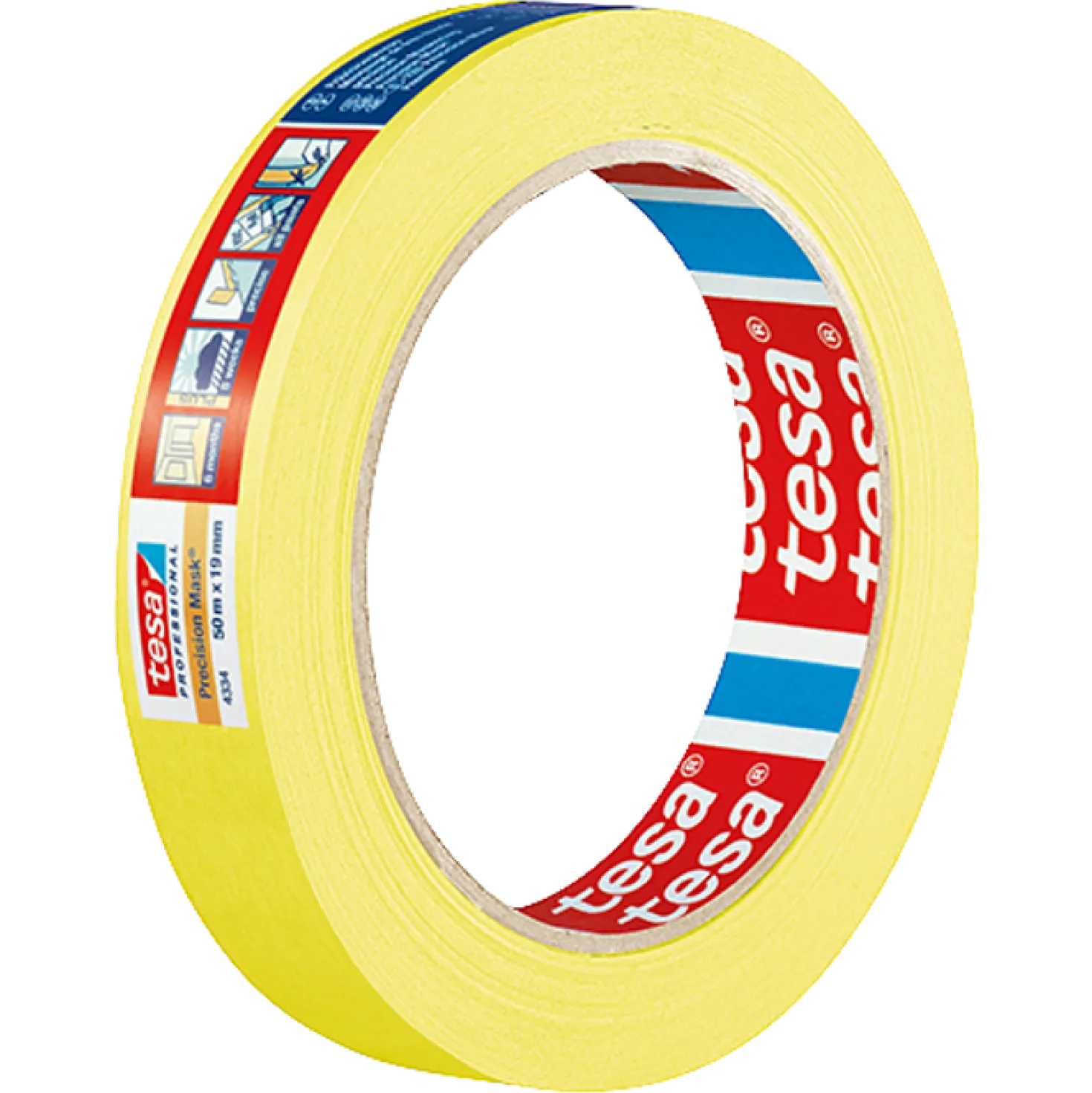 Maskeringstejp Tesa Precision 4334, 50m x 19mm