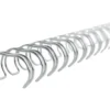 Metallspiral GBC 3:1 No 7 A4, 11mm vit, 100 st