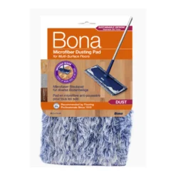 Mikrofibermopp Bona Dusting Pad, antistatisk, maskintvättbar