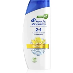 Mjällschampo Head & Shoulders Citrus Fresh, fett hår, 250 ml