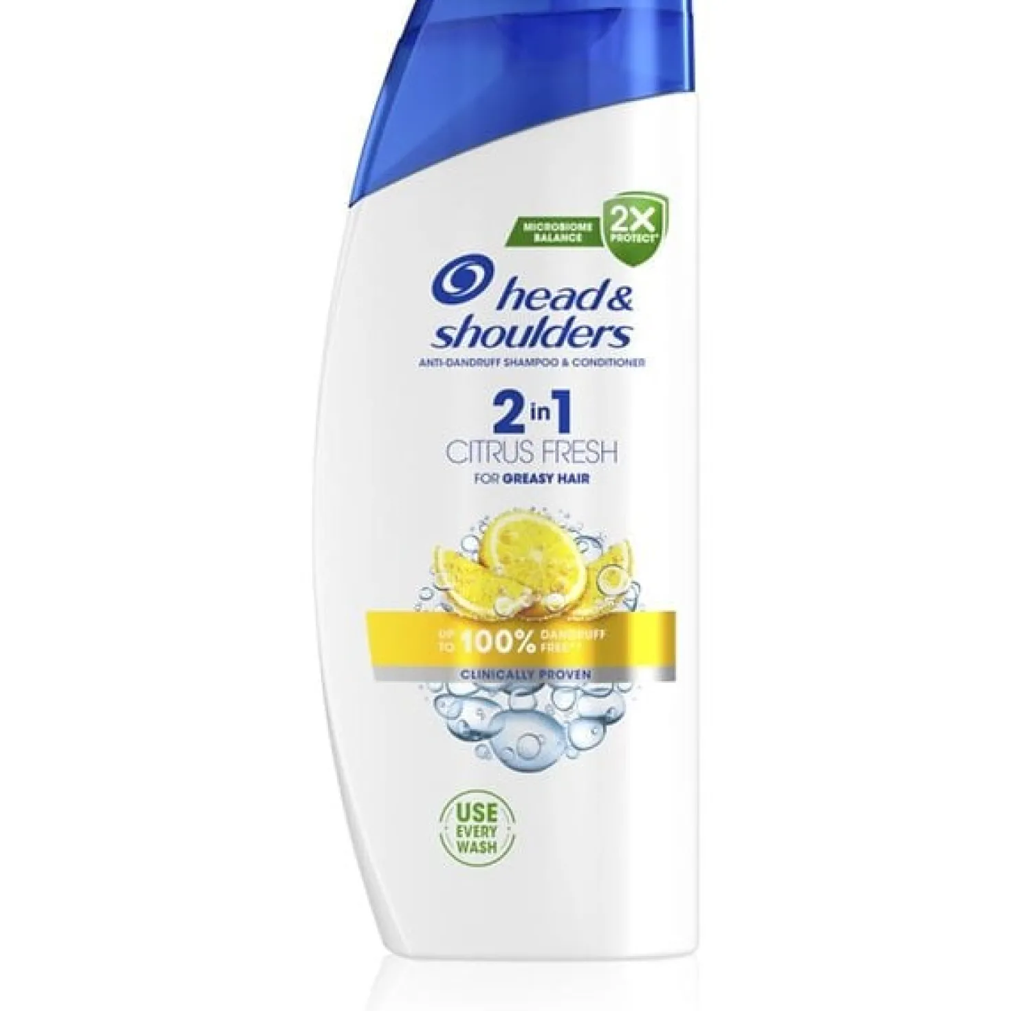 Mjällschampo Head & Shoulders Citrus Fresh, fett hår, 250 ml