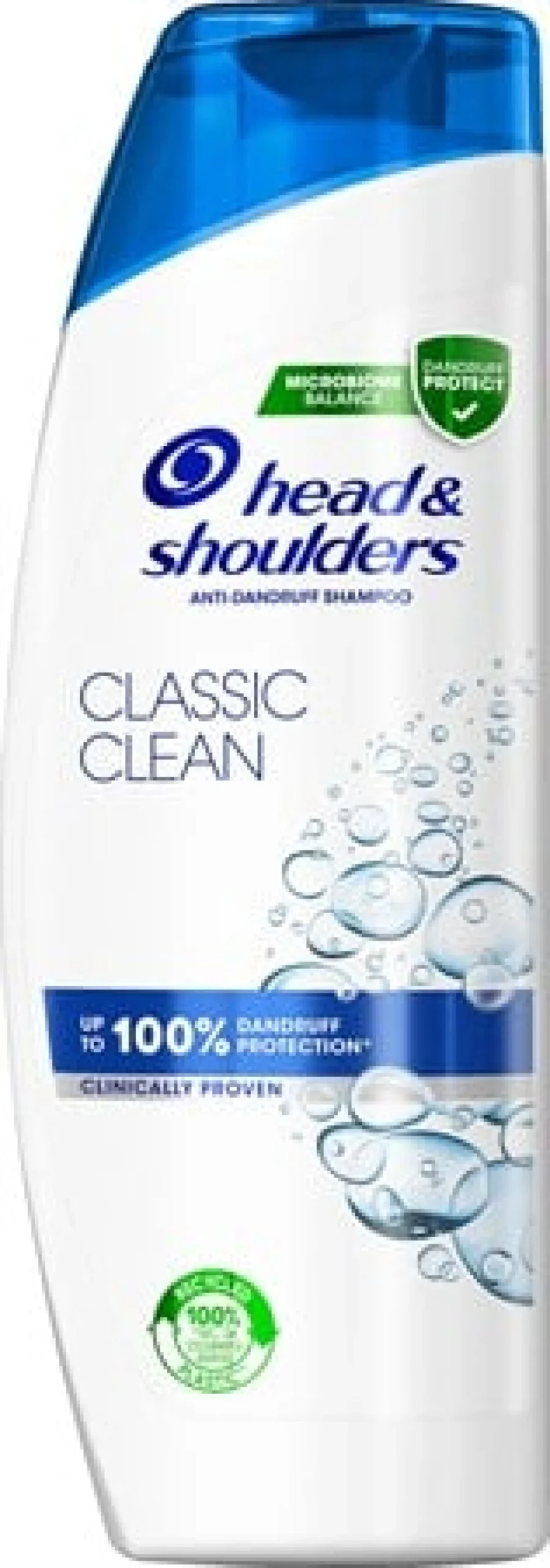 Mjällschampo Head & Shoulders Classic Clean, parabenfritt, 500 ml