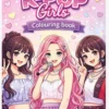 Målarbok: K-pop girls